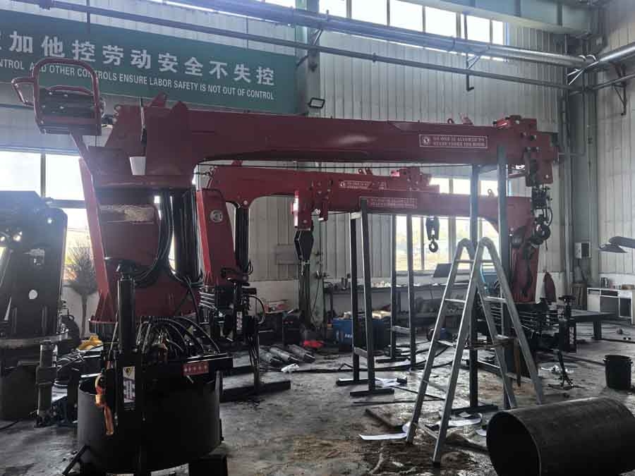 挖抓船吊固定吊車(chē)載吊總成