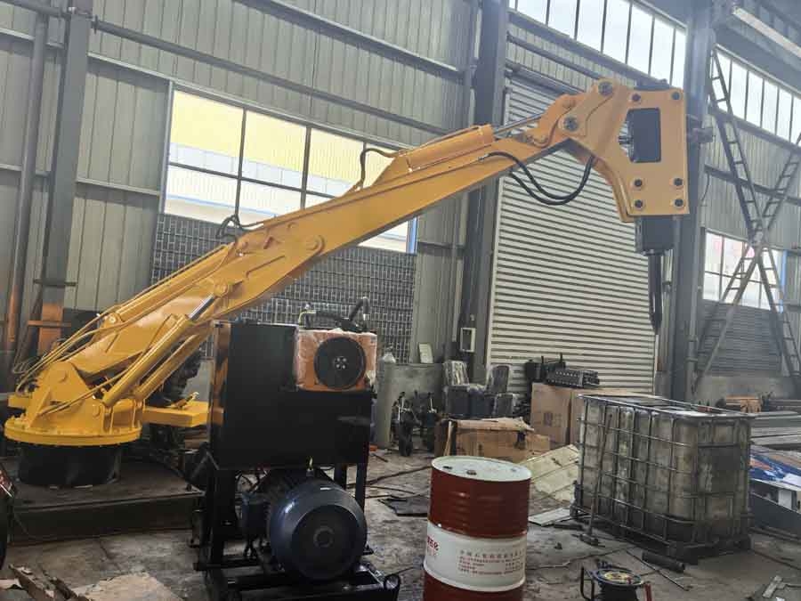 挖抓船吊固定吊車載吊總成