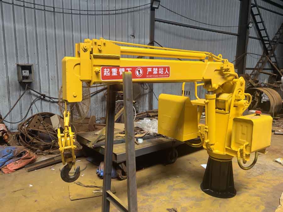 挖抓船吊固定吊車載吊總成