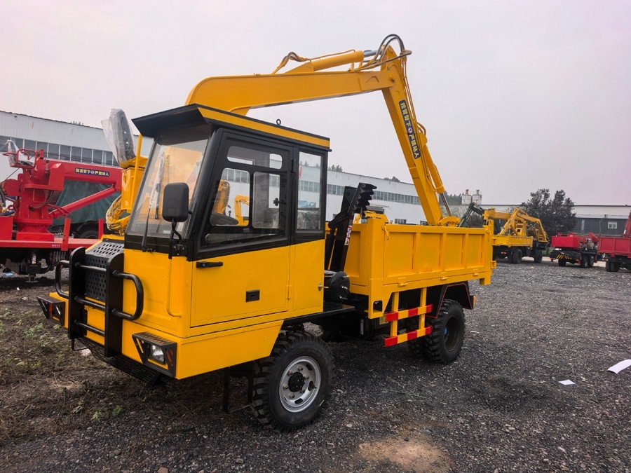 隨車挖運(yùn)輸車